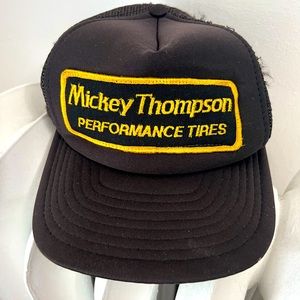 Vintage Mickey thompson trucker hat